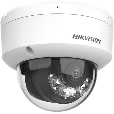 Hikvision DS-2CD1121G2-LIUF 2 MP Dome IP Camera (Human Detection, H.265+, Smart Hybrid Light, Built-in Microphone)