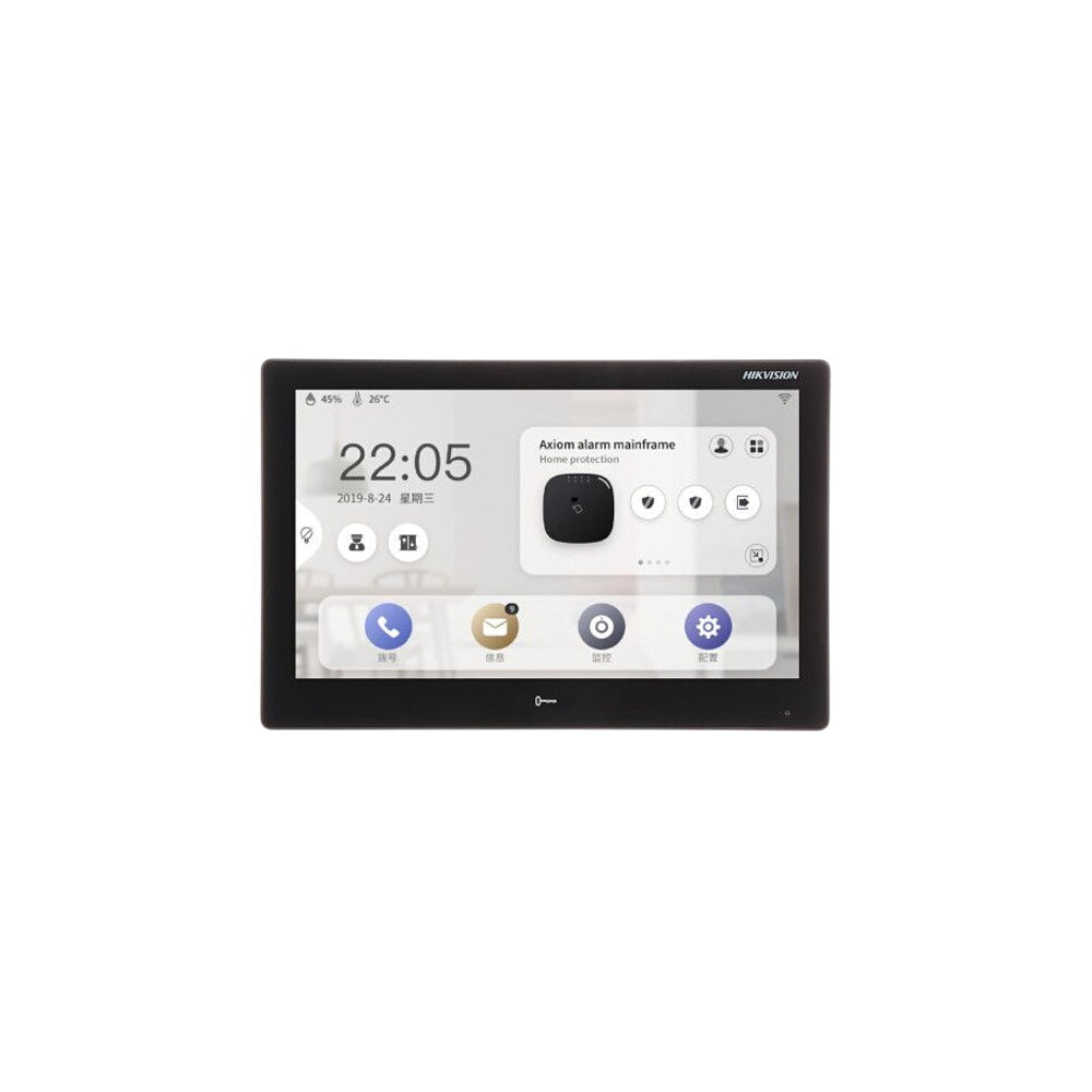 Hikvision DS-KH9510-WTE1 10.1″ 1024×600 İç Mekan İnterkom (Android, IPS Dokunmatik, PoE, Wi‑Fi)