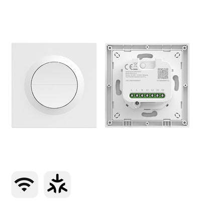 SONOFF MINI-2GS-E Duvar Anahtarı (Matter, Wi-Fi, 2 Kanal, 16A)