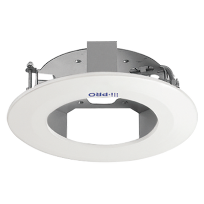 i-PRO WV-QEM100-W Βραχίονας Χωνευτής Τοποθέτησης Οροφής (Χάλυβας, Λευκό)