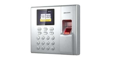 Hikvision DS-K1T8003F Parmak İzi Zaman Takip Terminali (Parmak İzi, TCP/IP, Erişim kontrolü ve devam takibi)