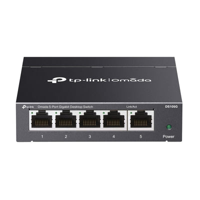 TP-Link DS105G 5-Port 2.5G Switch (Unmanaged, Metal Casing, Silent)