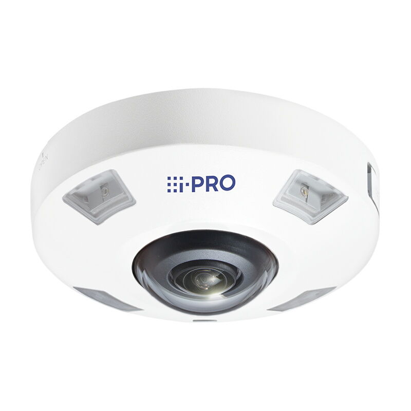 i-PRO WV-S4576LA 12 MP Dış Mekan Fisheye IP Kamera (Edge AI, 360° Fisheye, IR 14 m, IP66, IK10)