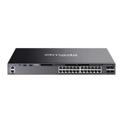 TP-Link SG6428X 24 Port Gigabit Switch (L3 Yönetimli, 4× 10G SFP+ Uplink)