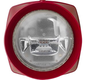 Honeywell 807224RR IQ8Alarm Plus Συνδυασμένο Ηχείο + Φλας - κόκκινο σώμα κόκκινο φλας