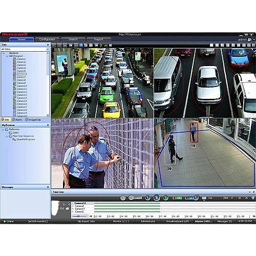 Honeywell HNMSWVMS MAXPRO VMS Temel Yazılım ve Lisansı (64 Kanal, 1x MAXPRO VIEW İstemci)