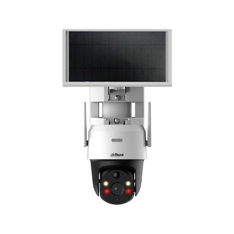 Dahua SD2A400H1B1-GN-AGQ-PV-0400-SP-EAU 4 MP Outdoor PTZ Camera (4G, Solar Powered, 30 m IR, 4 mm Fixed Lens)