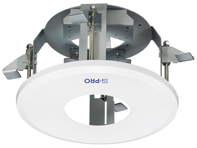 i-PRO WV-QEM502-W Βραχίονας Χωνευτής Τοποθέτησης Οροφής (Λευκός, Συμβατός με Δικτυακές Κάμερες)