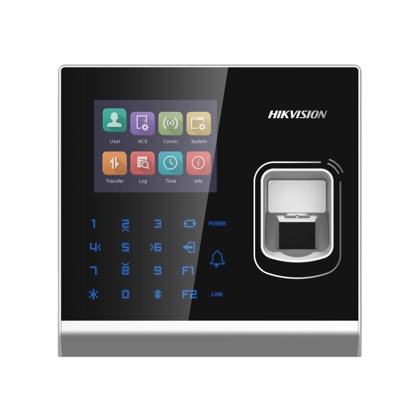 Hikvision DS-K1T201AEF Kartlı ve Parmak Izli Okuyucu (2.8-inch LCD, Wi-Fi, 5,000 Parmak İzi)