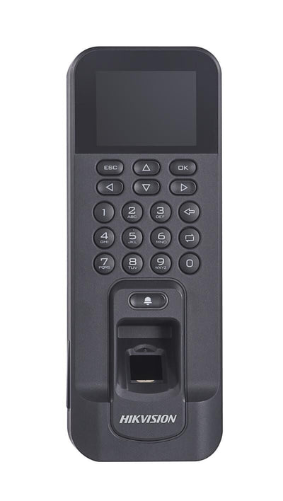 Hikvision DS-K1T804AMF Pro Serisi Parmak İzi Terminali (Kart ve Parmak İzi Doğrulama, TCP/IP ve Wi-Fi Bağlantı, Yüzeye Montaj)