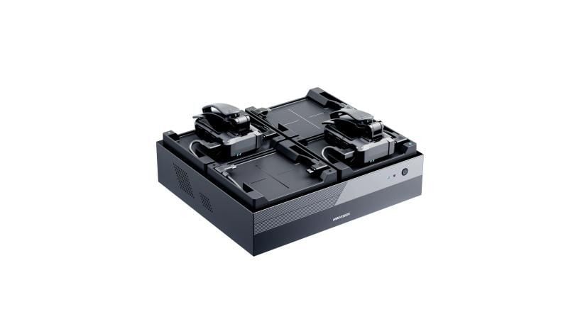 Hikvision DS-MDS004 Sistem Aksesuarı (Gövde Kameralar için Masaüstü İstasyonu, 8 Adet Destek)