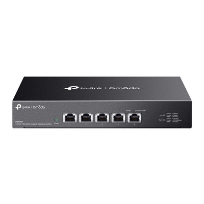 TP-Link DS105X 5 Θύρες 10G Πολυπλή Gigabit Switch (Αδιαχείριστο, Χωρίς Ανεμιστήρα, Χωρητικότητα Εναλλαγής 100 Gbps)