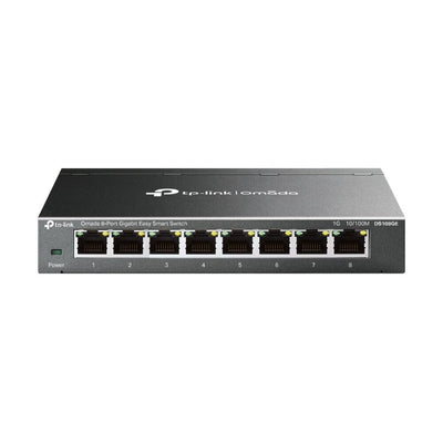 TP-Link DS108GE 8 Θύρες Gigabit Switch (Διαχείριση μέσω Web, Μεταλλικό Κέλυφος)