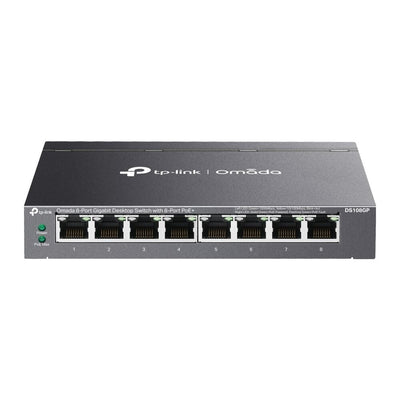 TP-Link DS108GP 8 Θύρες Gigabit Switch (8x PoE+, Αδιαχείριστο)