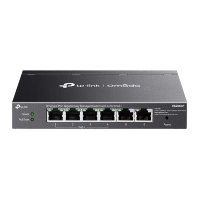 TP-Link ES206GP 6 Θύρες Gigabit Switch (4x PoE+, Εύκολη Διαχείριση)