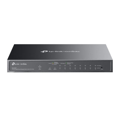 TP-Link ES210GMP 10 Θύρες Gigabit Switch (8x PoE+, Διαχειριζόμενο, 1x SFP/RJ45 Combo)