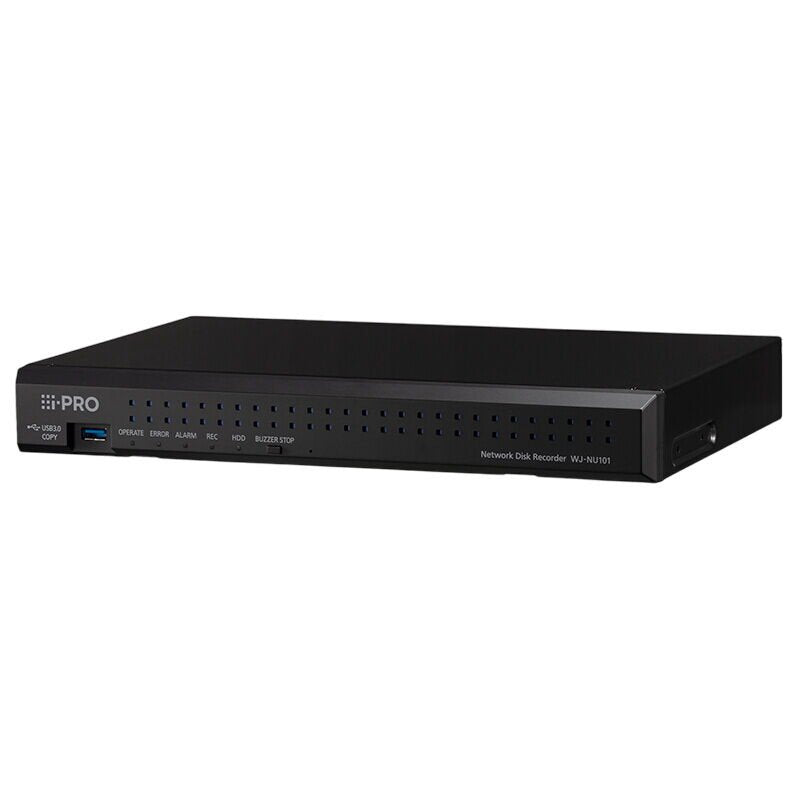 I-PRO WJ-NU101KG 4 Kanal NVR (4x PoE+, H.265, NDAA, FIPS 140-2 Seviye 3)