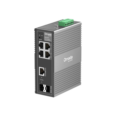 TP-Link IES206G 6 Port Gigabit Switch (Kolay Yönetimli, Endüstriyel, 1× Kombine RJ45/SFP, 1× SFP)