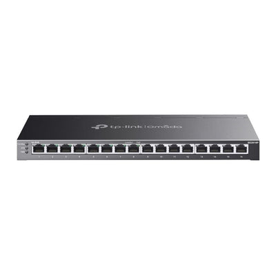 TP-Link SG2016P 16 Port Gigabit Switch (8x PoE+, Yönetimli, 32 Gbps)