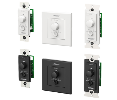 Bose Professional ControlCenter CC-3 Zon Ses Kontrolörü (Pasif, Duvar)
